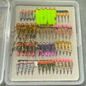 60 Assorted Tungsten Nymphs